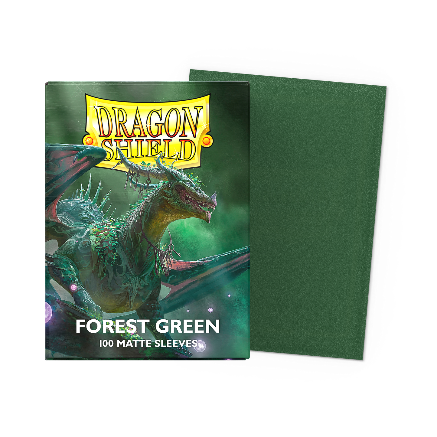 Dragon Shield Matte - Forrest Green (100 ct. in box)