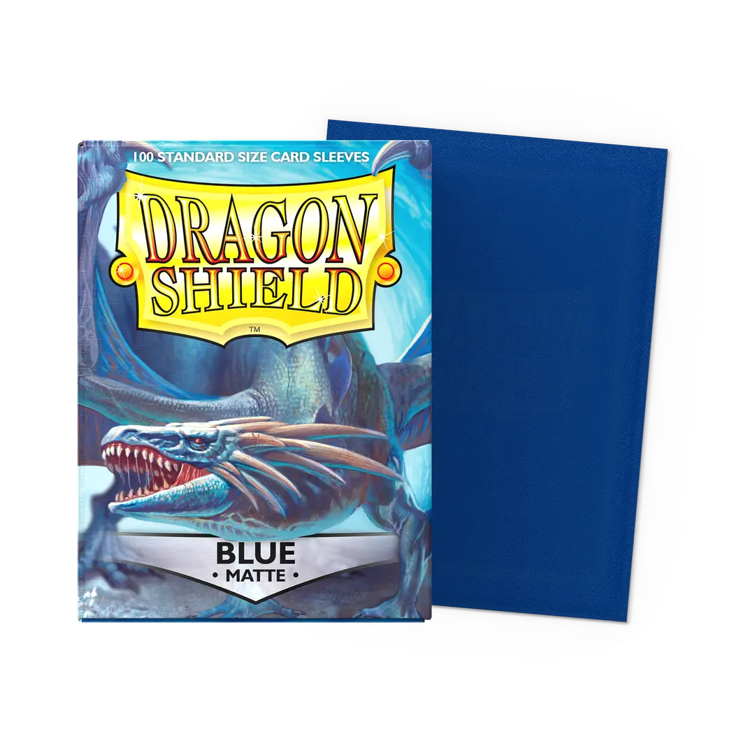 Dragon Shield Matte -Blue (100 ct. in box)