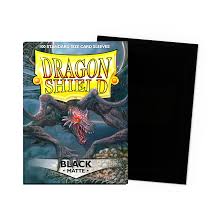 Dragon Shield Matte - Black (100 ct. in box)