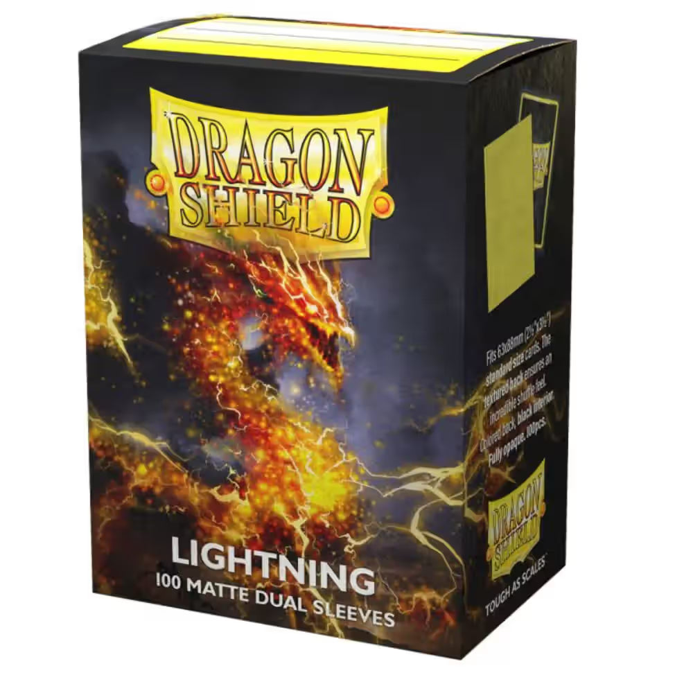 Dragon Shield Matte Dual - Lightning (100 ct. in box)