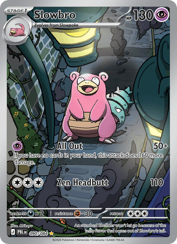 Slowbro - 090/084 - Pitch Black (me05)