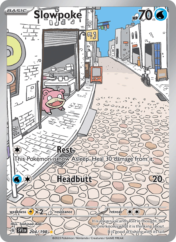 Slowpoke - 204/198 - Scarlet & Violet (sv01)