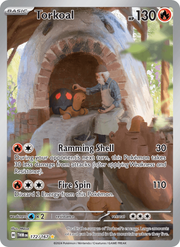 Torkoal - 172/167 - Twilight Masquerade (sv06)