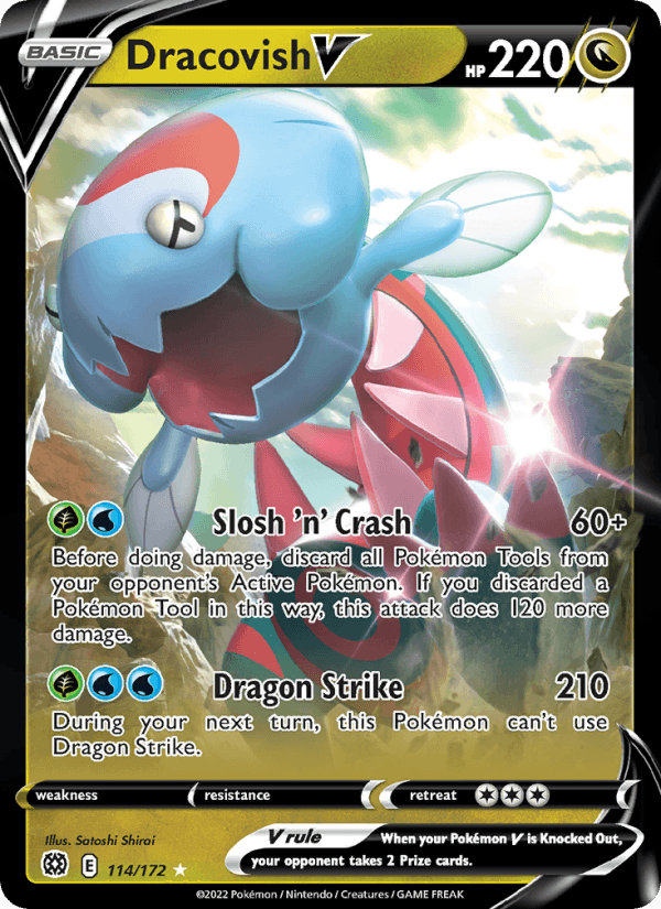 Dracovish V - 114/172 - Brilliant Stars (swsh9)