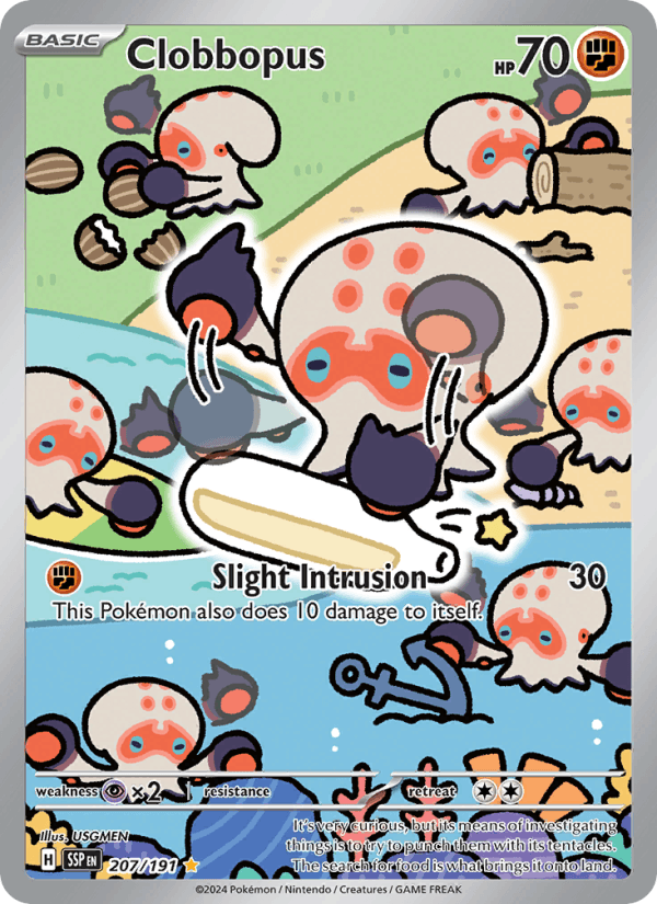 Clobbopus - 207/191 - Surging Sparks (sv08)