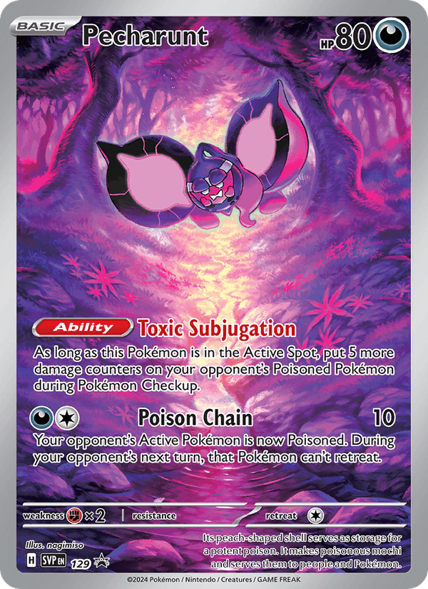 Pecharunt - 129/225 - SVP Black Star Promos (svp)