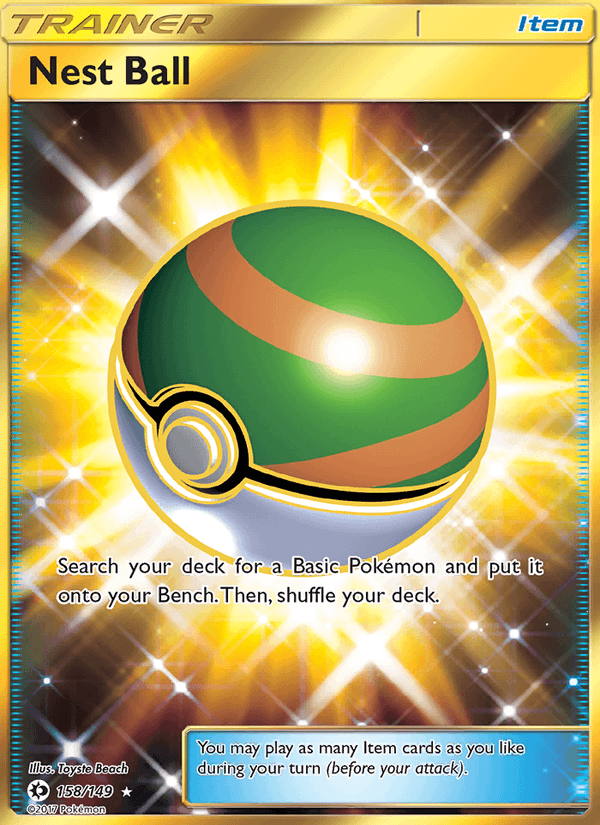 Nest Ball - 158/149 - Sun & Moon (sm1)