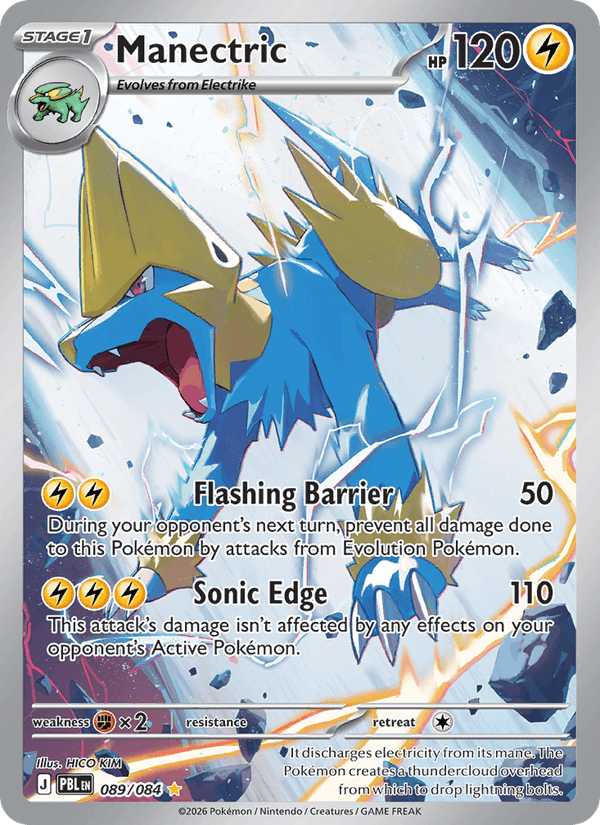 Manectric - 089/084 - Pitch Black (me05)