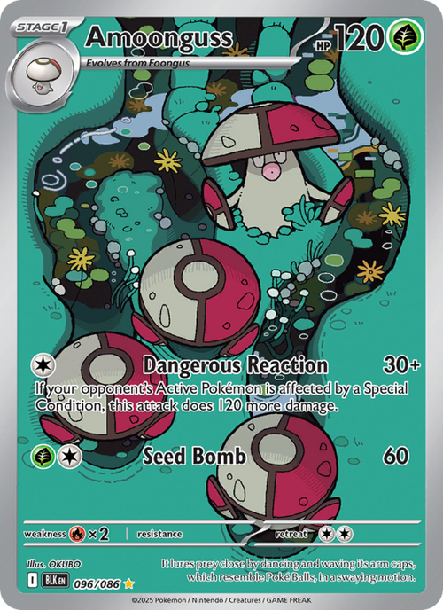 Amoonguss - 096/086 - Black Bolt (sv10.5b)