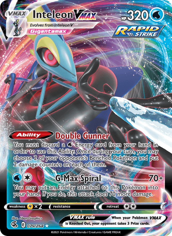 Inteleon VMAX - 079/264 - Fusion Strike (swsh8)
