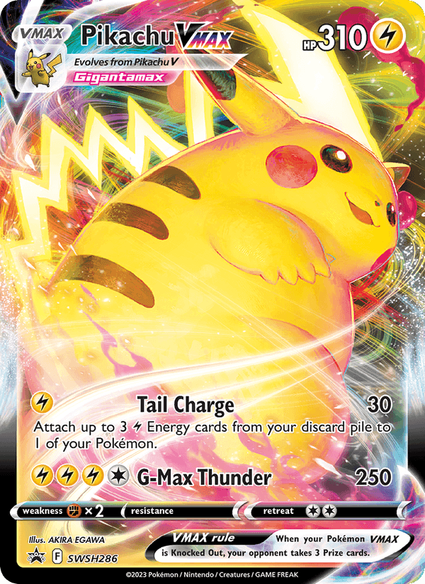 Pikachu VMAX - 286/307 - SWSH Black Star Promos (swshp)