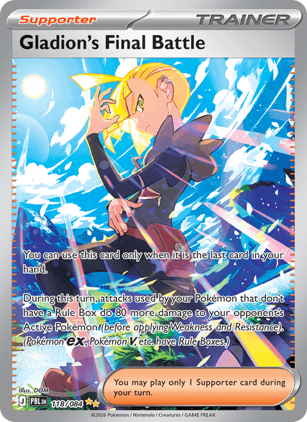 Gladion's Final Battle - 118/084 - Pitch Black (me05)