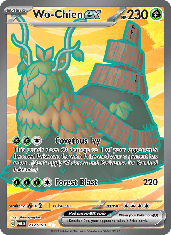 Wo-Chien ex - 232/193 - Paldea Evolved (sv02)