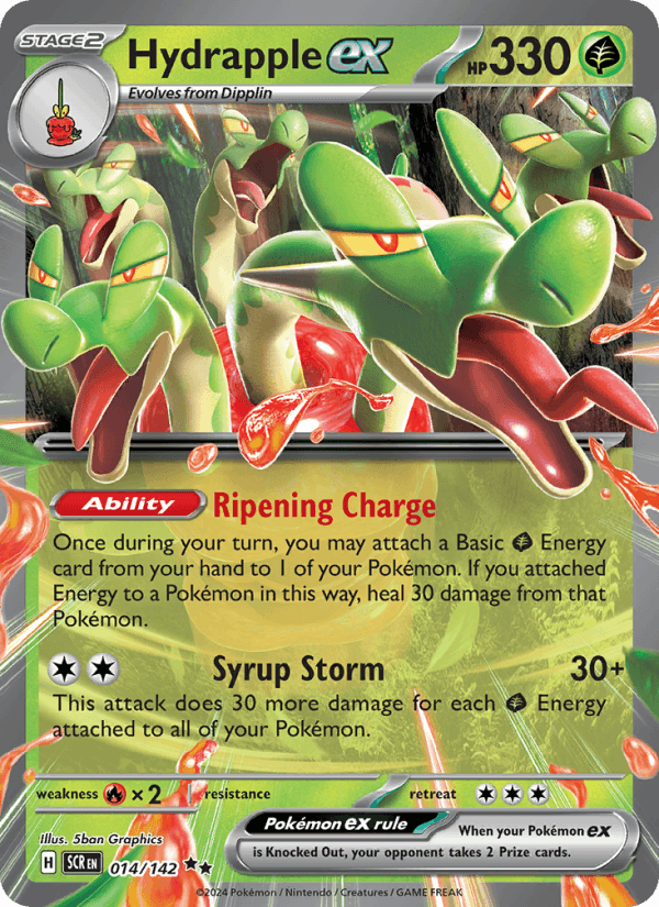Hydrapple ex - 014/142 - Stellar Crown (sv07)