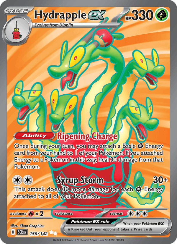 Hydrapple ex - 156/142 - Stellar Crown (sv07)