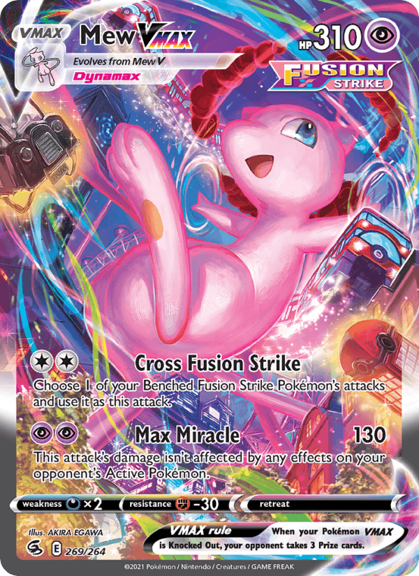 Mew VMAX - 269/264 - Fusion Strike (swsh8)