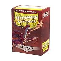 Dragon Shield Matte - Crimson (100 ct. in box)