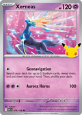 Xerneas - 076/128 - Mega Evolution: 30th Celebration (30C) Pokémon card