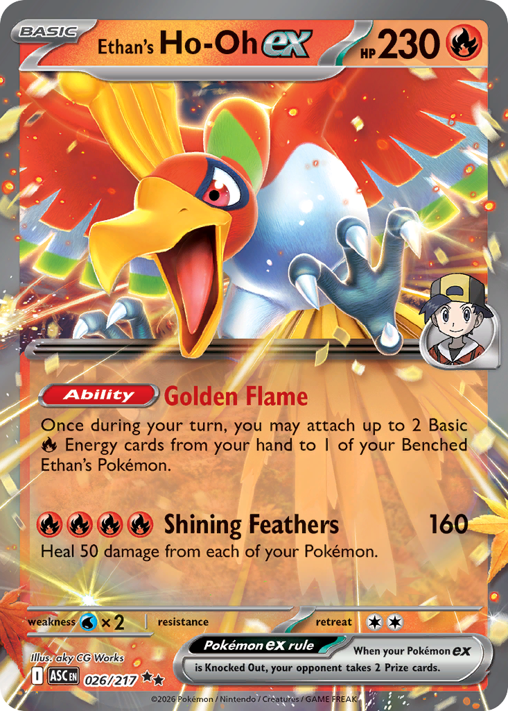 Ethan's Ho-Oh ex - 026/217 - Ascended Heroes (ASC)