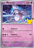 Mewtwo - 063/128 - Mega Evolution: 30th Celebration (30C) Pokémon card