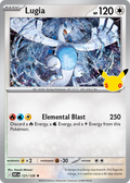 Lugia - 121/128 - Mega Evolution: 30th Celebration (30C) Pokémon card