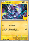 Miraidon - 062/128 - Mega Evolution: 30th Celebration (30C) Pokémon card