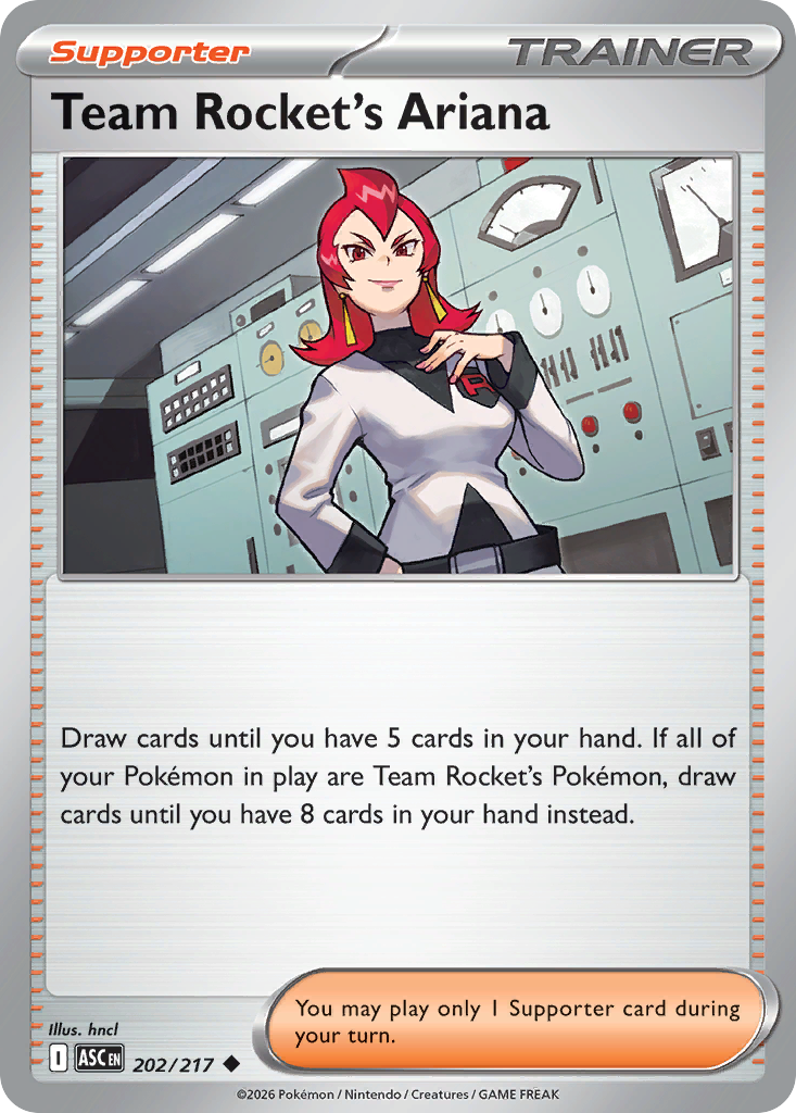 Team Rocket's Ariana - 202/217 - Ascended Heroes (ASC)