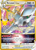 Arceus VSTAR - 123/172 - Mega Evolution: 30th Celebration Classic Collection (30C-CC) Pokémon card