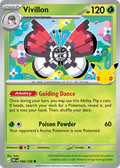 Vivillon - 008/128 - Mega Evolution: 30th Celebration (30C) Pokémon card