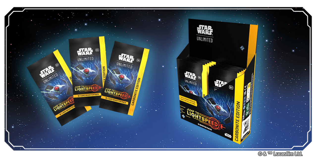 Star Wars: Unlimited - Jump to Lightspeed Carbonite Booster Box