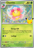 Cherrim - 007/128 - Mega Evolution: 30th Celebration (30C) Pokémon card
