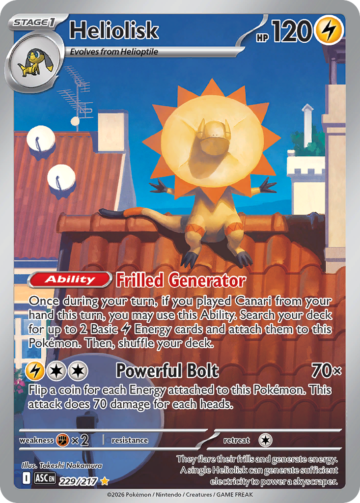 Heliolisk - 229/217 - Ascended Heroes (ASC)