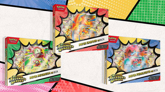 Pokémon TCG: Mega Evolution–Ascended Heroes ex Box