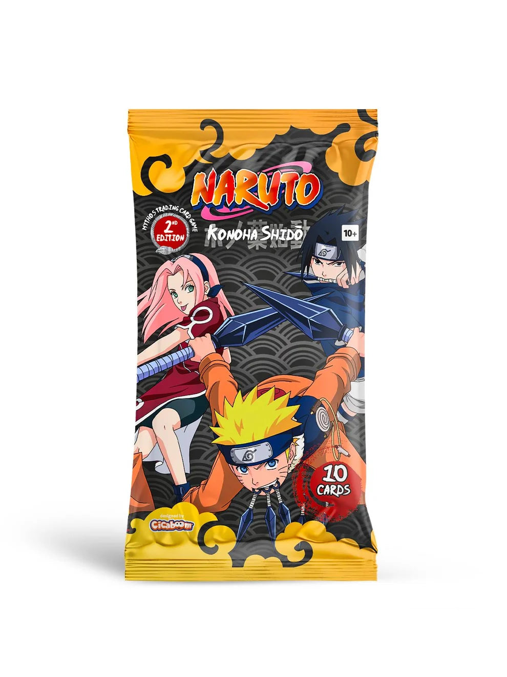 Naruto Mythos TCG Konoha Shido 2nd Edition Booster Box packaging
