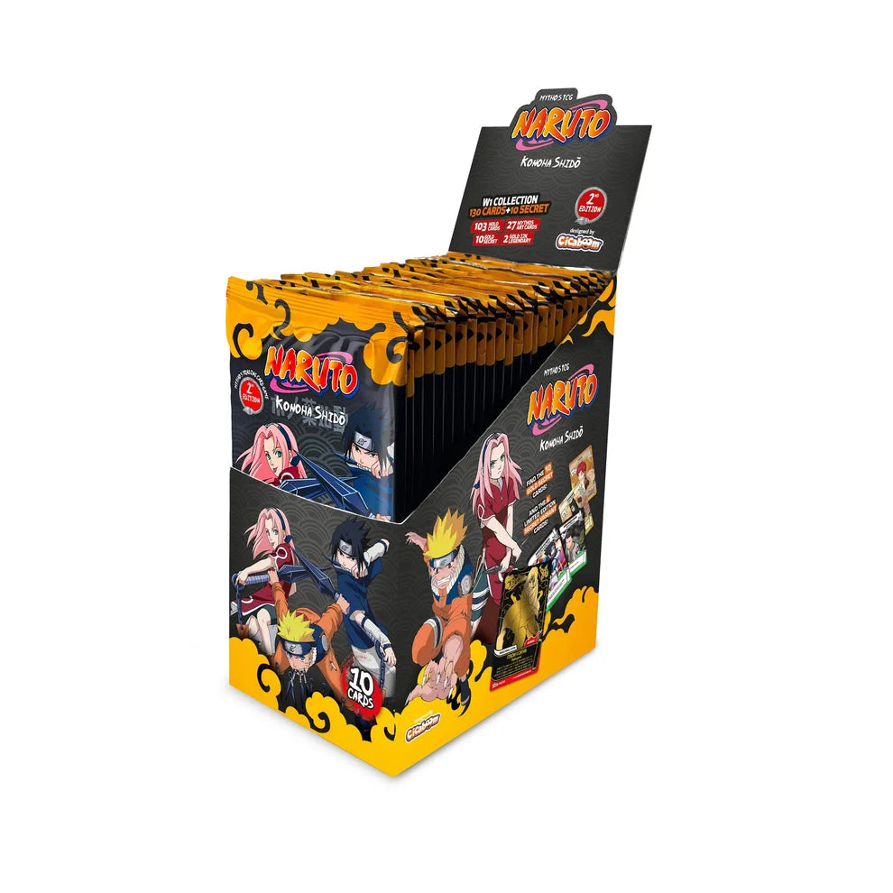 Naruto Mythos TCG Konoha Shido 2nd Edition Booster Box