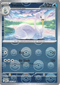 Swanna - 026/086 - SV: White Flare (WHT) (Master Ball Pattern)