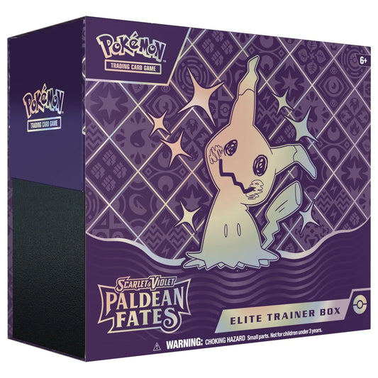 Pokemon: Scarlet & Violet Paldean Fates Elite Trainer Box