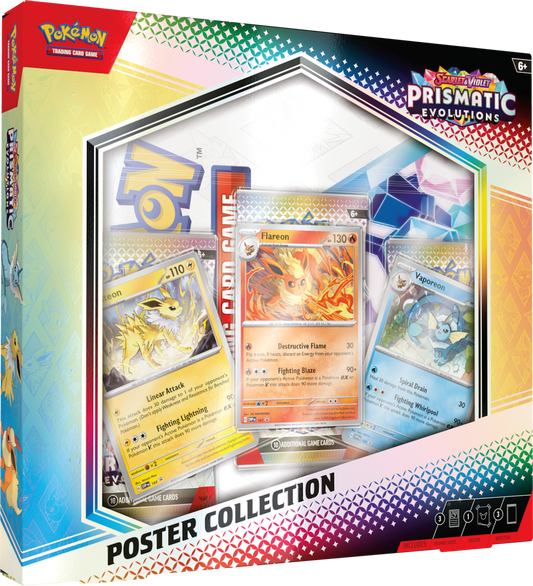 Pokémon: Scarlet & Violet Prismatic Evolutions: Poster Collection