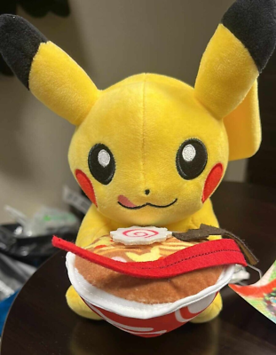 Pokemon World Championships 2023 Yokohama Plush doll Pikachu Ramen New