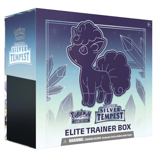 Pokémon Sword & Shield Silver Tempest Elite Trainer Box