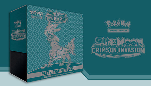 Pokemon Sun and Moon Crimson Invasion Elite Trainer Box