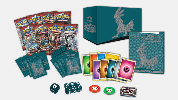 Pokemon Sun and Moon Crimson Invasion Elite Trainer Box