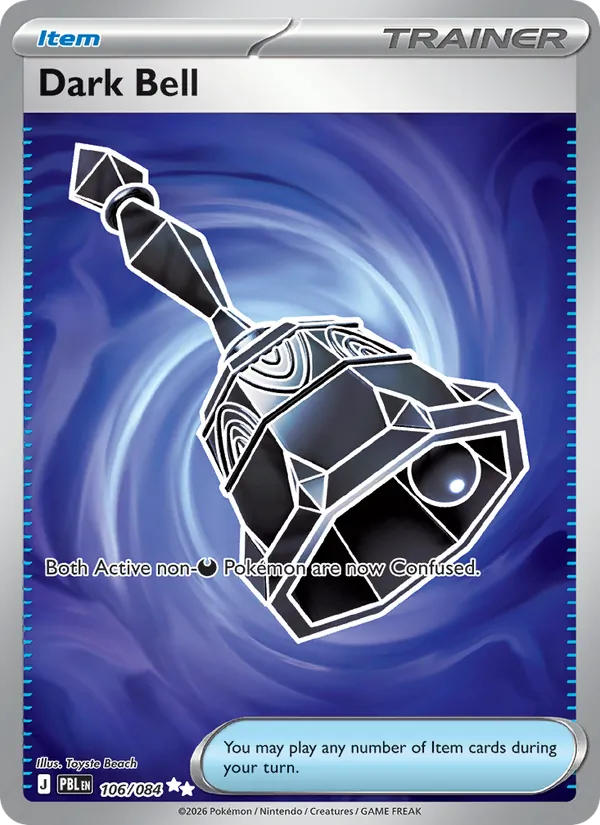 Dark Bell - 106/084 - Pitch Black (me05) (Holo)