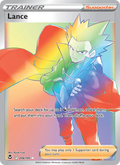 Lance - 206/195 - Silver Tempest (swsh12) (Rainbow Holo)