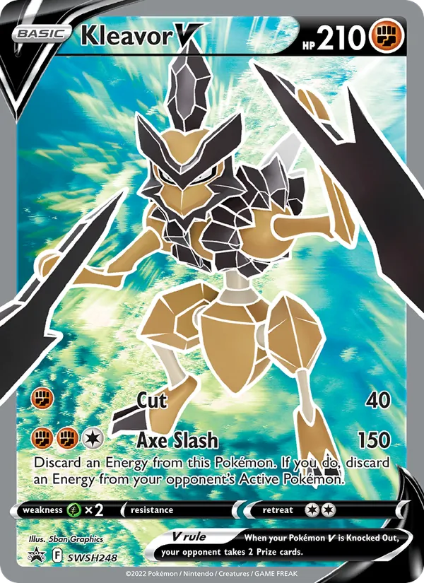 Kleavor V - SWSH248/0000307 - SWSH Black Star Promos (swshp)