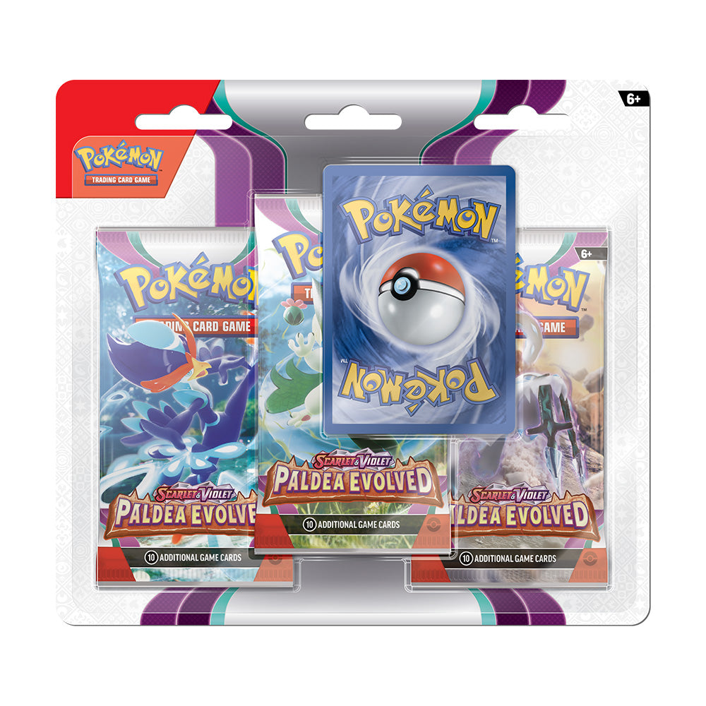 Pokémon: Scarlet & Violet 2 - 3-pack Blister
