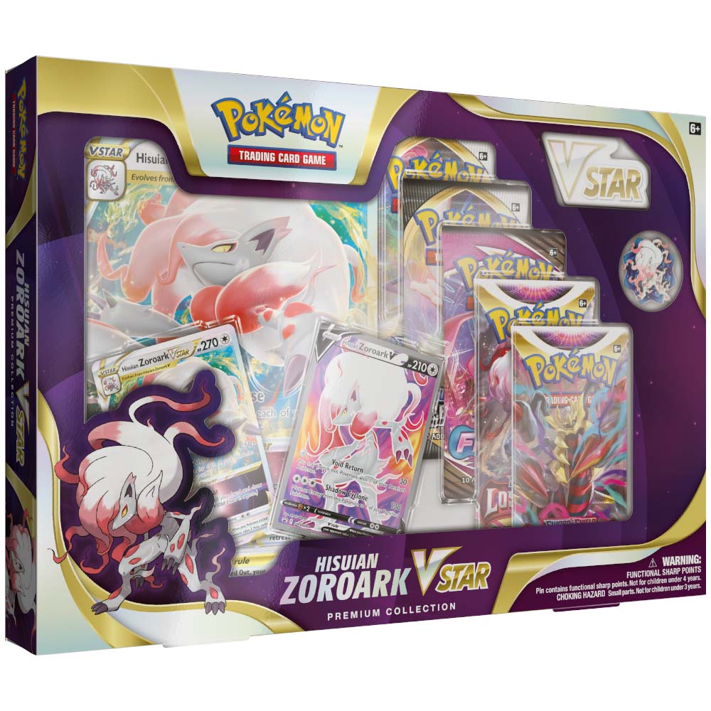 Pokémon: Hisuian Zoroark VSTAR Premium Collection