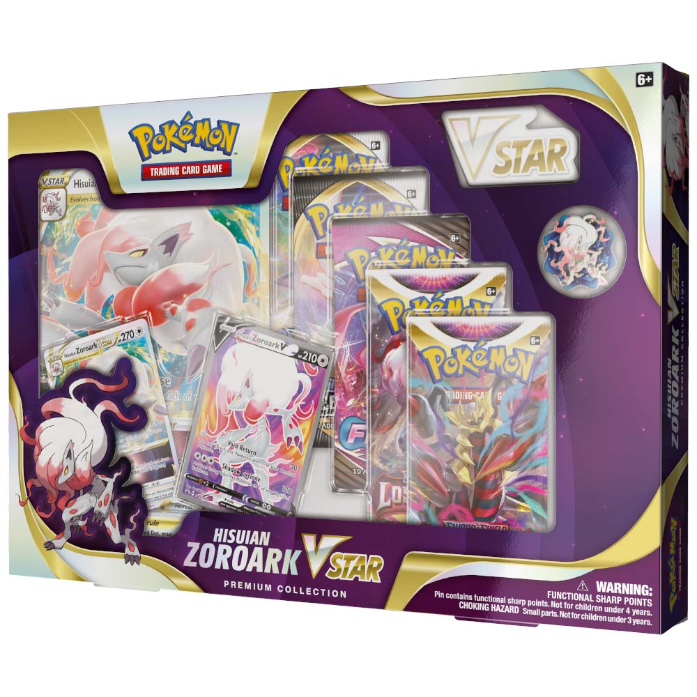 Pokémon: Hisuian Zoroark VSTAR Premium Collection