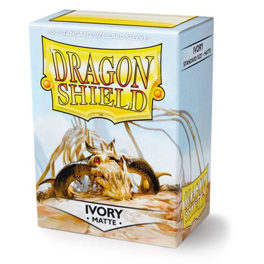 Dragon Shield Matte - Ivory(100 ct. in box)