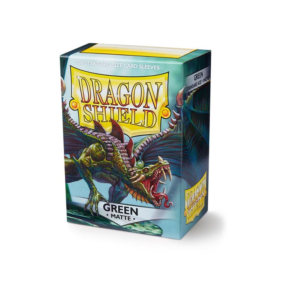 Dragon Shield Matte - Green (100 ct. in box)